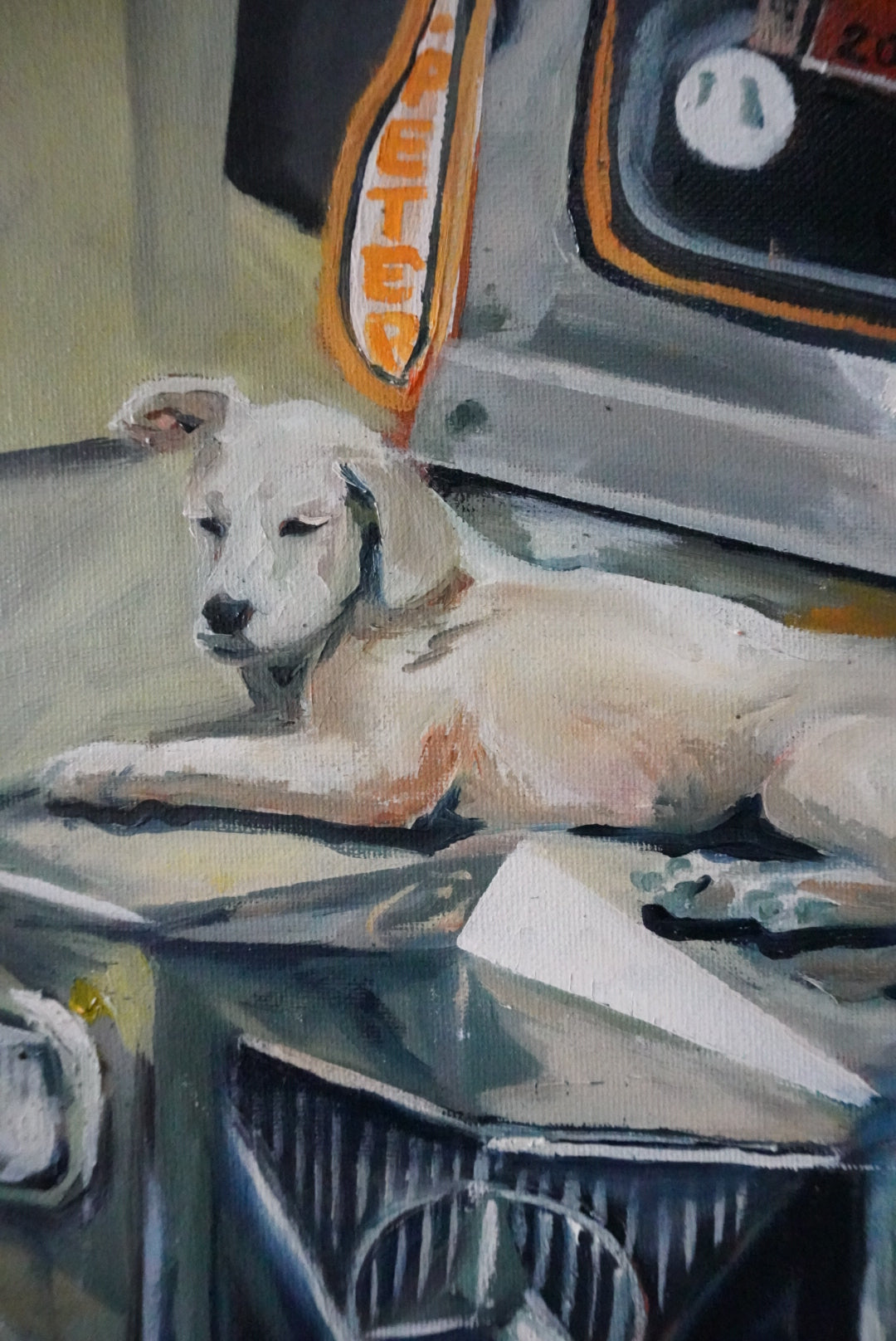 Askal on a Jeepney | Original Artwork