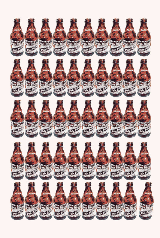 50 Bottles of San Mig | Limited Edition Paper Print