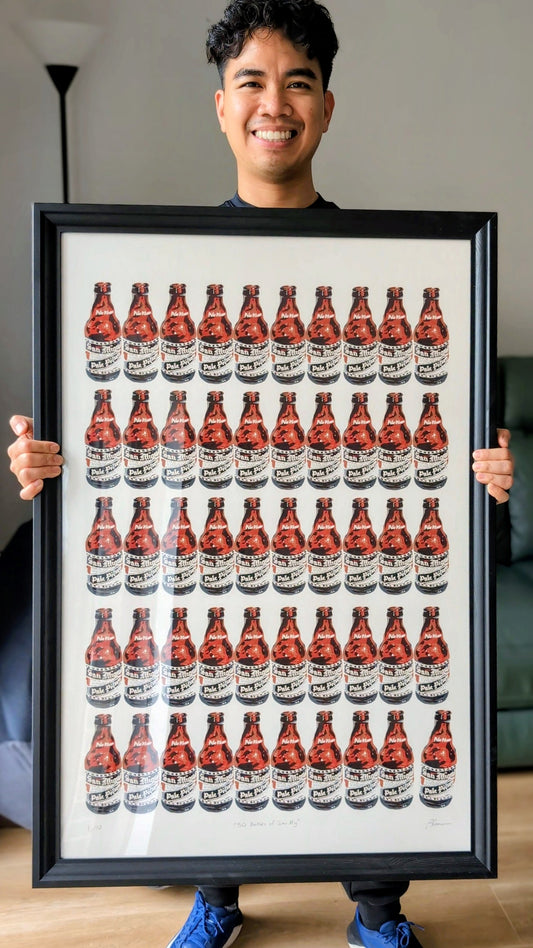 50 Bottles of San Mig | Limited Edition Paper Print